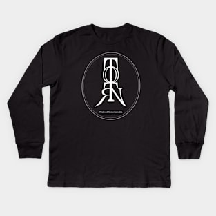 2021 TOTNR Logo Symbol - Grayscale Kids Long Sleeve T-Shirt